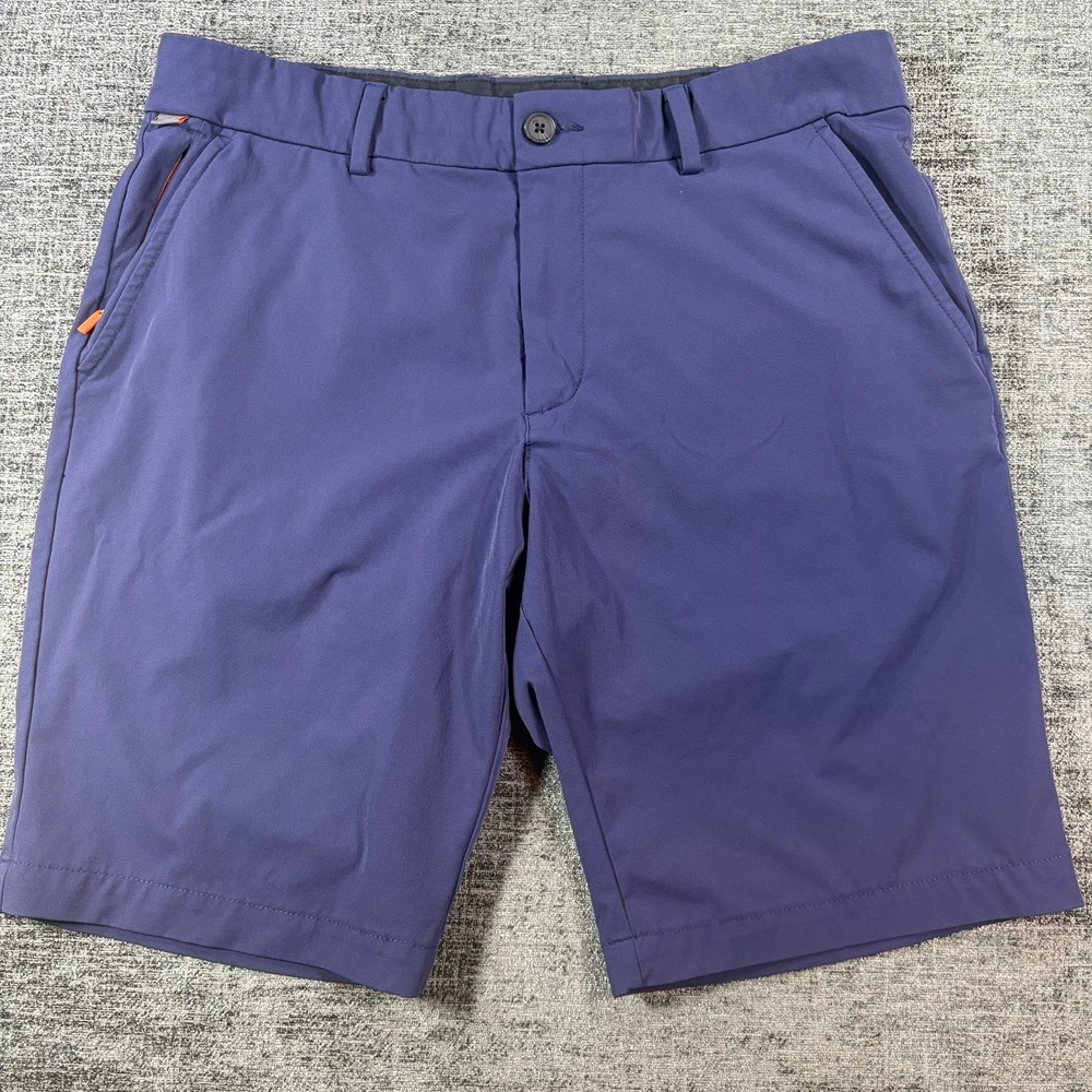 KJUS Iver Shorts Men 36 Navy Blue‎ Performance Golf Stretch MG20-J08